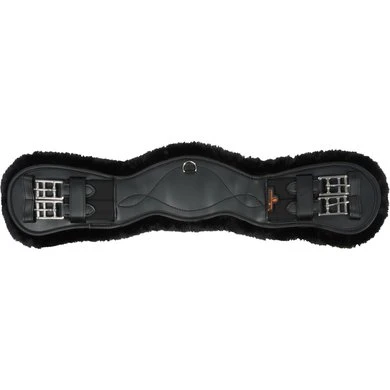 Kentucky Horsewear Kentucky Dressuursingel Sheepskin Anatomic Short Black - Afbeelding 3