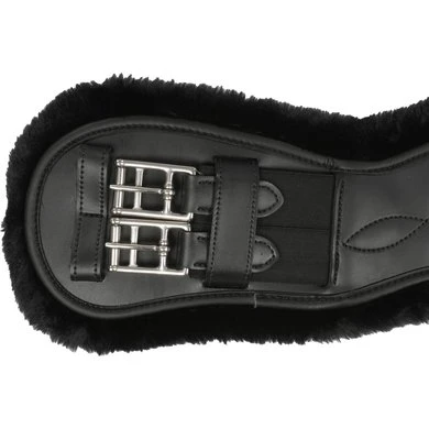 Kentucky Horsewear Kentucky Dressuursingel Sheepskin Anatomic Short Black - Afbeelding 6