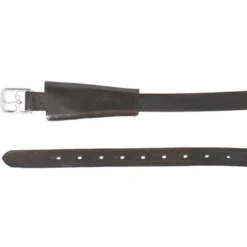 F.R.A. Stijgbeugelriemen 22mm Leer/PP Bruin 150cm