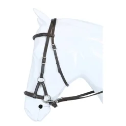 F.R.A. Bitloos Hoofdstel Pardoes Side Pull Bruin