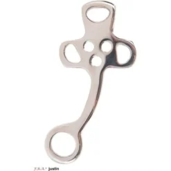 F.R.A. Hackamore Scharen Justin Set RVS 15cm