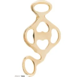F.R.A. Hackamore Scharen Love Set Brass 10cm