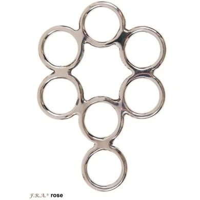 F.R.A. Hackamore Scharen Rose Set RVS 14,5cm