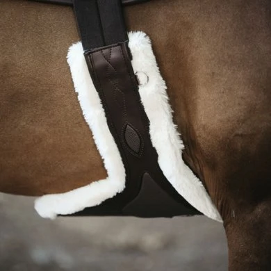 Kentucky Horsewear Kentucky Springsingel Sheepskin Special Brown - Afbeelding 2